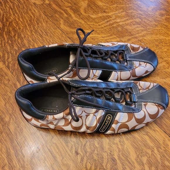 Coach Kirby Sateen Sneakers Sz 11M - Picture 1 of 5